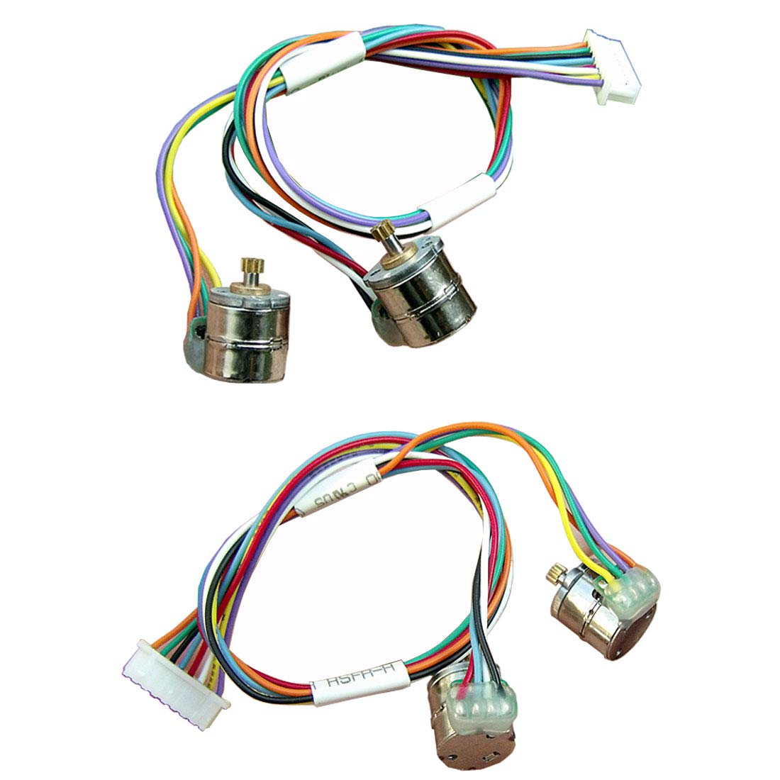 Abovehill 10 Pair 8Mm Micro Stepper Motor 2 Phase 4 Wire Dc 5 6V With Connection Line +Gear